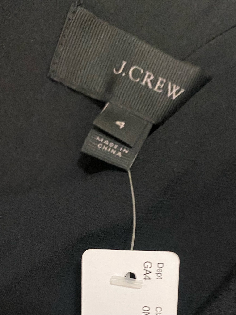 J. Crew Black One-Shoulder Jumpsuit In Black - Picture 8 of 9